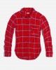 H+llister checked shirt (red-white) Clearance sale 42000 -> 39000